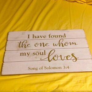 Inspirational wall art